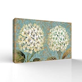 Wall26-Canvas Wall Art-Vintage Flower-Giclee Painting Wall Art for Bedroom Living Room Home Decoration - 12x18 inches