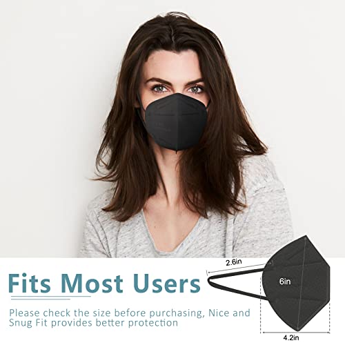 ChiSip KN95 Face Mask 20 Pcs, 5Ply Cup Dust Safety Masks, Breathable