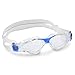 Aqua Sphere Kayenne Swim Goggles Small Fit with Clear Lens (Clear/Blue)