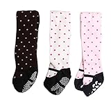 Taiycyxgan Baby Girls 0-3T Infant Stock Legging Pants 3 Pack Tights Panties Stockings
