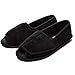 Women Diabetic Slippers Arthritis Edema Memory Foam Nonslip Plantar Fasciitis Washable Adjustable Pantoufles Gitup Comfortable Clinic Open Toed Shoes for Diabetic Pregnant Patients (10 B(M) US, Black)