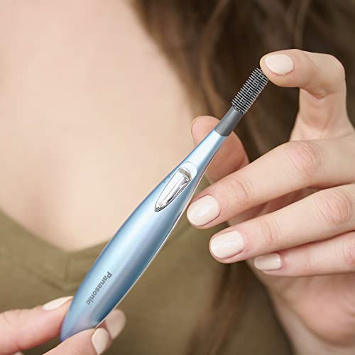 Panasonic Heated Eyelash Curler Comb With NonStick Silicone, Wand