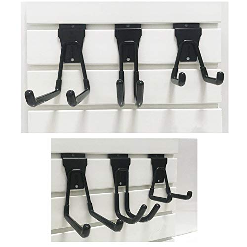 Slatwal Hook,Cheaboom Slat Wall Hooks Storage Hook Garage Space Saver