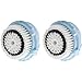SAVE on the BEST Replacement Brush Head for Sensitive Skin Cleansing, Twin Pack, Great Starter Brush (Generic) Works with Plus, ARIA, MIA, MIA2