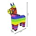 Aurabeam Original Classic Donkey Pinata (Rainbow Color) - Mexican Piñata - Handmade in Mexico