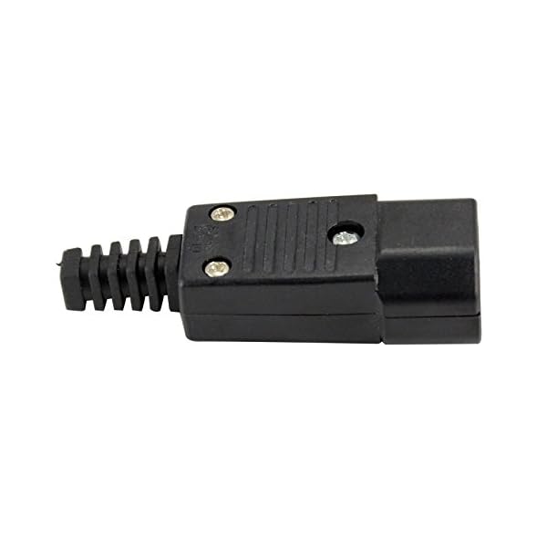 DANSPEED-IEC-320-C14-Rewirable-Connector-Male-Plug-10A-250V-Power-Adapter
