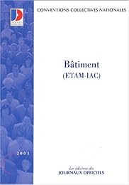 Conventions collectives nationales et accords nationaux, Bâtiment