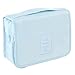 Travel Toiletry Bag, JJ POWER Portable Hanging Travel Kit Waterproof Cosmetic Bag Lightweight Toiletry Organizer (Sky Blue)