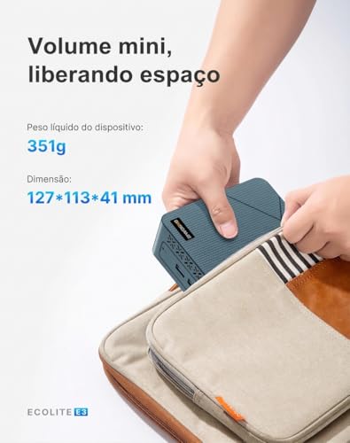 BOSGAME Mini PC E3 Neo, Intel Alder Lake N95 (Até 3.4GHz), 16GB RAM DDR4, 512GB SSD NVMe, Windows 11 Pro, LAN 2.5G, 3 Monitores 4K, WiFi 5, Computador Desktop para Home Office e Estudos