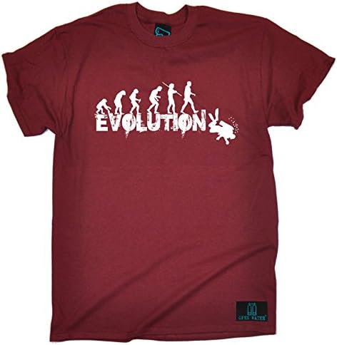 Open Water Men's Evolution Scuba Diver (XXL - MAROON) T-SHIRT