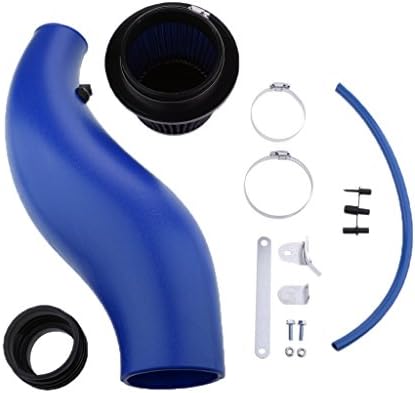 kokiya Car Cold Air Intake Pipe Kit+Fliter For Honda Civic 92-00 EK EG PQY-AIT11CF - blue, as described