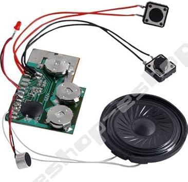 No1gs 10 Second Sound Voice Recordable Module For Greeting Cards Make Your Own Sound Greeting Card Amazon Co Uk Stationery Office Supplies