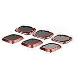 SKYREAT Upgraded Mavic 2 Lens ND Filters Set Compatible for DJI Mavic 2 Pro Filter 6-Pack (ND4, ND8, ND16, ND4PL, ND8PL, ND16PL) ,Rotatable and Works with Gimbal Cover
