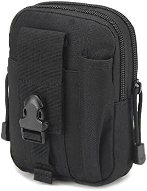 KS Compact Multipurpose Tactical Smartphone Black Holster Molle EDC Security Pack Carry Case Pouch Belt Waist Bag Gadget Money Pocket for iPhone 7