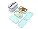 ArderLive Salad Bento Box, Portable Leakproof Lunch Box with Utensil, Eco-friendly Food Storage Container