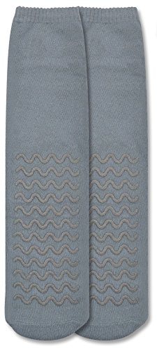 image for Secure (4 Pairs) Non Skid Socks with All Around Grip Tread - Hospital 