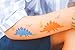 Dinosaur Temporary Tattoos for Kids - 12 Sheets/ 24 Tattoos | Dinosaur Party Favors, Birthday Party Supplies, T-Rex Decorations