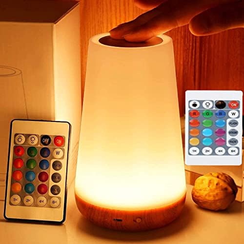 LED night light, bedside table lamp for baby kids room bedroom