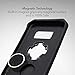 Rokform Samsung Galaxy S8 Rugged Series Military Grade Magnetic Protective Phone Case with twist lock & universal magnetic car mount (Black)