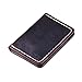 Robrasim Handmade Bifold Leather Wallet - Minimalist Leather Credit Card Wallet - Coffee