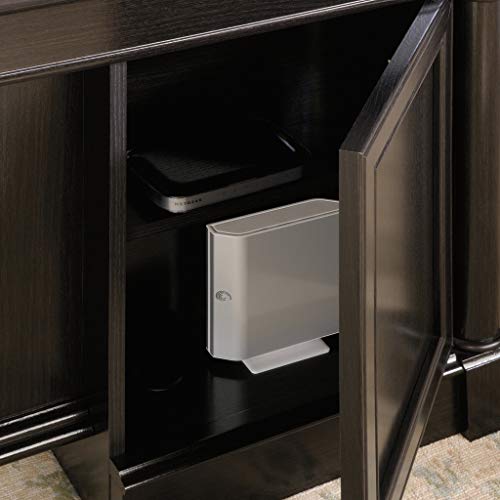 Sauder Palladia Executive Desk, Wind Oak finish Pricepulse