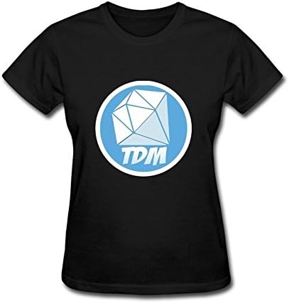 Attmye Women's The Diamond Minecart TDM Logo T shirts