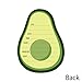 Hello Avocado - Shaped Fill-in Invitations - Fiesta Party Invitation Cards with Envelopes - Set of 12