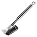 QSUBFPYK Scraper Grill Brush, 18 Inches Best BBQ Cleaning Brush - Stainless Steel 3-in-1 BBQ Cleaning Brush Provides Easy Cleaning, Full Stainless Steel Handle, Great BBQ Tool