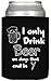 Funny Saying Beer Can Cooler 5 Pack Premium Polyurethane with 5 Unique Quotes (Set 3)