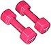 Yes4All Color-Coded Deluxe Vinyl Coated Dumbbell Weights (Pair) - 2 to 15lbs