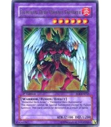 Amazon.com: YU-GI-OH! - Elemental Hero Shining Phoenix