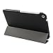 kwmobile Case for Huawei MediaPad T1 8.0 Honor T1 - PU Leather Smart Cover Protective Tablet Case with Stand - Black
