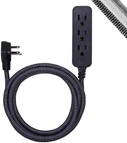 Amazon Basics 3-Foot 2-Prong Indoor Extension Cord Power Strip