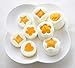 M.V. Trading Plastic Egg Mold Star Fish Car Heart Rabbit Bear Shape, 6-pcs Set