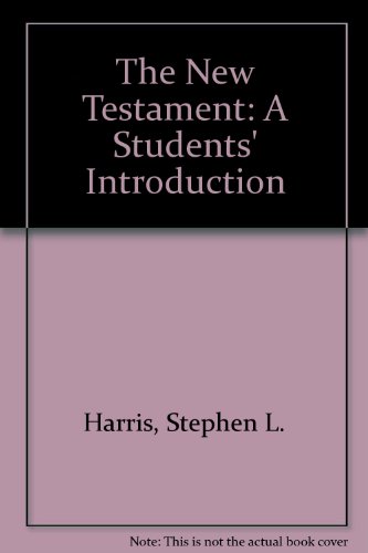 The New Testament: A Student's Introduction