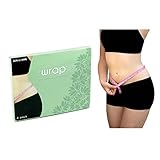 THE WRAP by Zen Jane - It Works to Tone Tighten & Firm - 4 Ultimate Body Contouring Cream Infused Cloths - Reduce Fat and Trim Down Inches