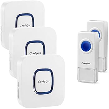 Anpress 7 Color Lights Flash + Music Doorbell, Wireless