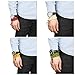 Besteel 8 PCS Mens Womens Wood Necklace Chain Bracelets 108 Buddhist Strand Wood Prayer Beads Sandalwood Link Wrist