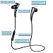 EarTime G11 Bluetooth 4.1 Stereo Headphones Wireless Lightweight Sports Headset In-Ear Volume Control Noise Cancelling Earbuds for iPhone6,iphone7,SE,iPad,LG,Samsung and Android Smartphones