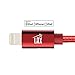 LAX iPhone Charger Lightning Cable - MFi Certified Durable Braided Apple Lightning USB Cord for iPhone 11/11 Pro Max/XS Max/X/iPad, iPod & More