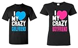 Couple matching I Love My Crazy Girlfriend - Boyfriend T-shirt