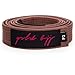 Gold BJJ Women's Jiu Jitsu Belt - Premium Heavyweight IBJJF Legal Belts - White, Blue, Purple, Brown, Black - F0, F1, F2, F3, F4, F5 - Rank Bar for Stripes
