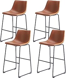 Sweetcrispy Counter Height Bar Stools Set of