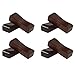 Cucumis Simple Modern Ebony Chopsticks Rack Fine Tableware Chopsticks Holder Table Creation Household Tableware Rack Chopstick Stand Rest Rack Spoon Fork Knife Holder 8 Pcs