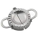 Dumpling Maker, Newness Stainless Steel Dumpling Maker and Dough Press for Home Kitchen, Stainless Steel Dumpling Pie Ravioli Mold Mould Maker Pastry Tool for Cooking, Small Size