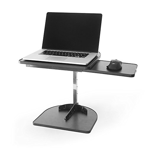 Laptop Stand Adjustable Height Standing Desk Supports Single Monitor