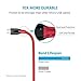 Anker Powerline+ Micro USB (3ft) The Premium and Durable Cable [Double Braided Nylon] for Samsung, Nexus, LG, Motorola, Android Smartphones and More (Red)