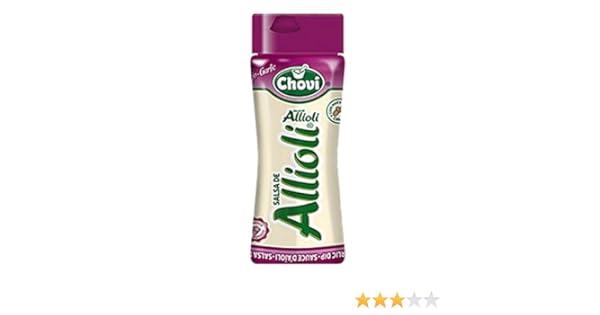Salsa Allioli Chovi Botella 250 Ml: Amazon.es: Alimentación y bebidas