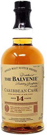 Balvenie14 Year Old Caribbean Cask in Gift Tube 70cl