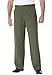 KingSize Men's Expandable Waist Wrinkle Resistant Flat Front Chinos
